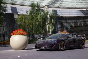 2018 McLaren 570S Cobalt Violet on ADV.1 Wheels (ADV10 TRACK SPEC)